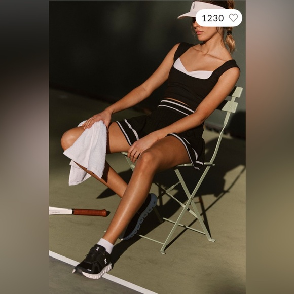 FP Movement| ‘Sweet Stretch’ Black Cami Crop Tank Top - Picture 3 of 5